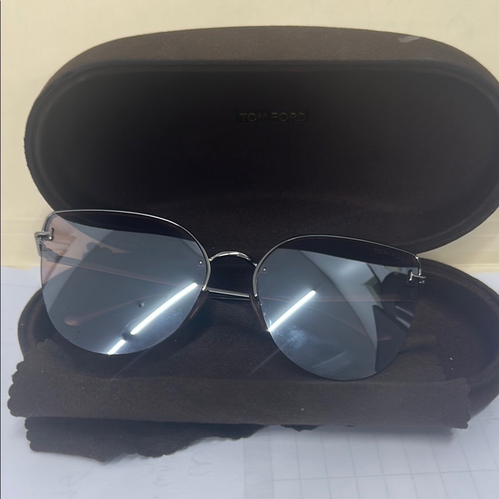 Tom Ford Silver Sunglasses